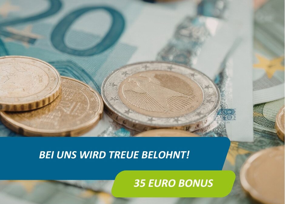 Treue-Bonus: Wir sagen DANKE!