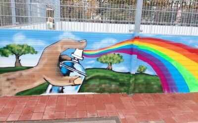 „Besser bunt Bolzen“ – Stadtwerke unterstützen coole Graffiti-Aktion